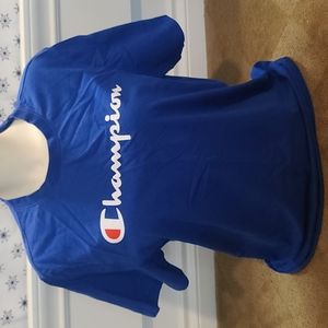 Mens Blue Chamion T shirt